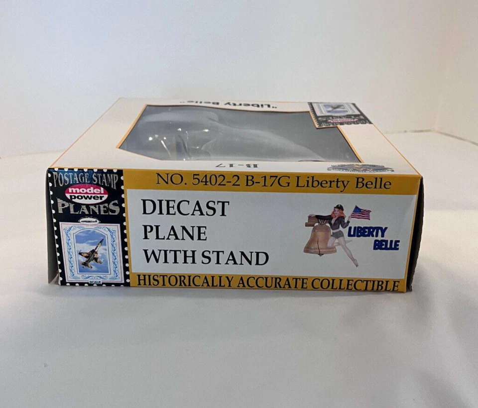 Model Power Postage Stamp Planes Die-Cast Liberty Belle" B-17 - Image 3 of 4
