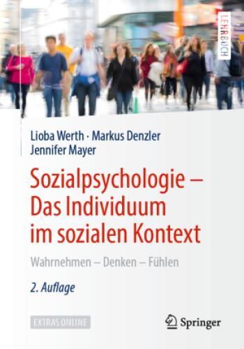 Thumbnail - Sozialpsychologie - Das Individuum Sozialen Kontext Wahrnehmen -