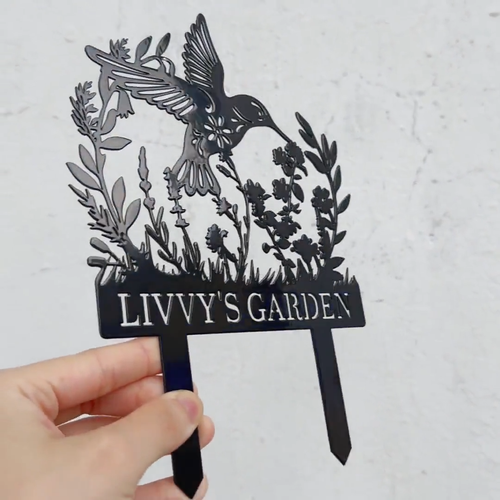 Personalized Cardinal Memorial Stake, Metal Garden Marker,Outdoor Cemetery Decor - Video 1 of 1