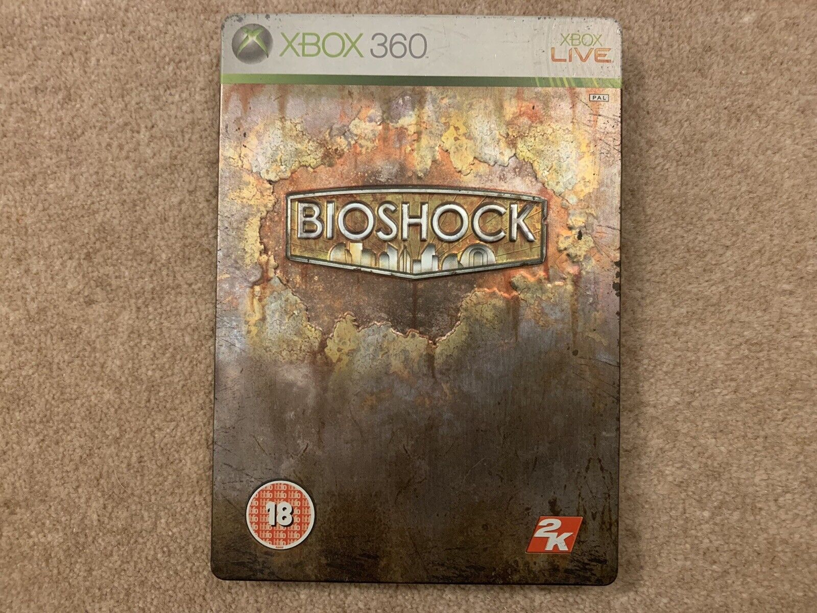 Bioshock Infinite Custom Made Steelbook Case for PS4 PS5 Xbox Case ONLY 