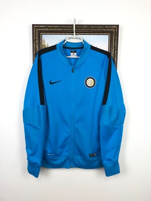 NIKE Inter Milan サッカーシャツ 古着 水色 Lサイズ 2006-07 Inter Milan Nike Training L/S Shirt - 4/10 - (L.Boys)