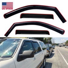 For 1997-2017 Lincoln Navigator Ford Expedition Xl In-channel Window Vent Visors For 1997-2017 Lincoln Navigator Ford Expedition Xl In-channel Window Vent Visors