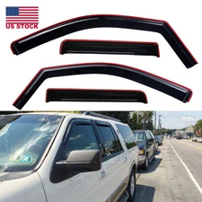For 1997-2017 Lincoln Navigator Ford Expedition XL In-Channel Window Vent Visors