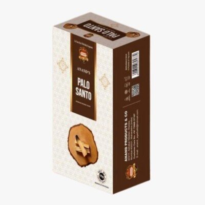 x6 | Anand | PALO SANTO | Incense sticks | pack of 6 x 15g= 90g