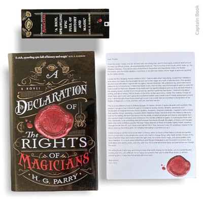 A Declaration Of The Rights of Magicians By H.G.Parry Signed Book Goldsboro Numb