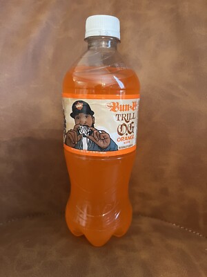 Exotic Pop Trill OG Bun B Orange Soda From Trill Burger Houston Texas Label Rip