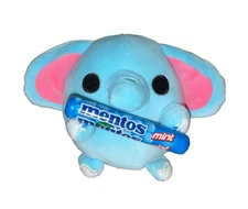 Zuru Snackles 5" LOTTIE The Elephant Plush Animal Mentos Mint Candy Blue