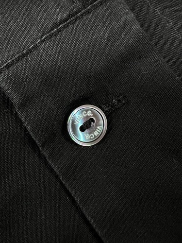 Vince Langarmhemd schwarz Button Down Größe Small - Bild 5 von 7