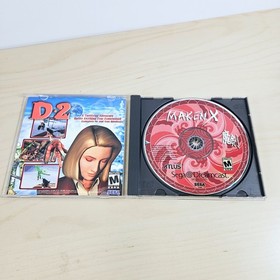Maken X (Sega Dreamcast, 2000) w/ Manual Tested Working No Back Artwork