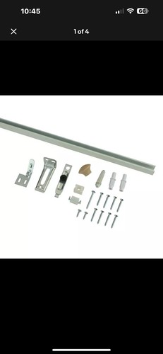 Everbilt 18401 36 pollici Set ferramenta armadio porta bipieghevole nichel satinato completo - Foto 2 di 7