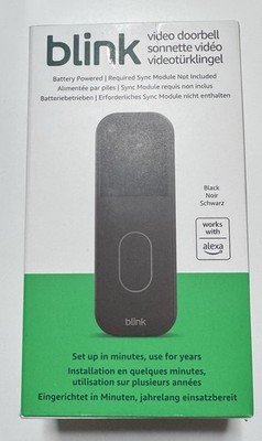 Blink Video Doorbell Neu Türklingel Kamera Outdoor Cam Alexa Neueste Generation