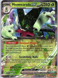 Meowscarada ex 033 SVP Black Star Promo
