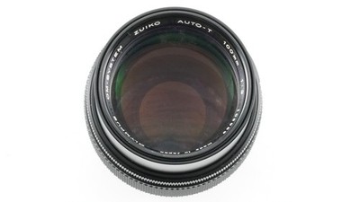 Olympus OM System Zuiko Auto-T 100mm f2 Telephoto Lens From JAPAN