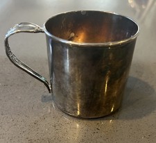 Vintage Silver Plate Baby Cup