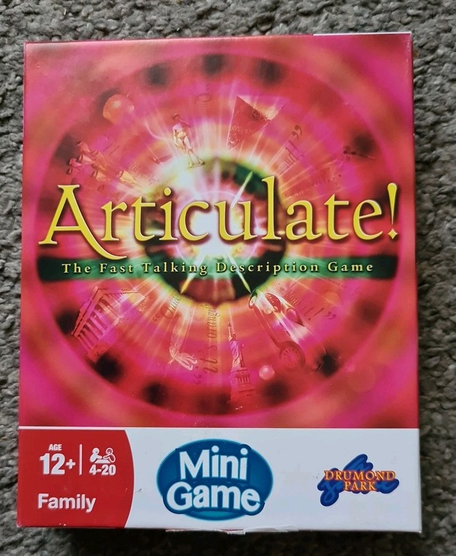 Drumond Park Articulate Mini Game | Compact Party Game for Teens & Adults