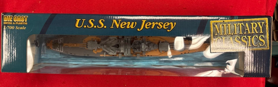2004 Gearbox Military Classics U.S.S. New Jersey BB-62 Battleship 1:700 (B) - Image 2 of 4
