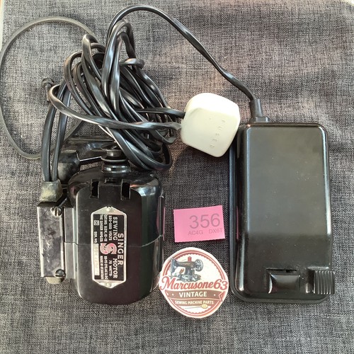 Singer Nähmaschine 99k Motor + Fußsteuerung + Halterung / Schraube, funktioniert aber