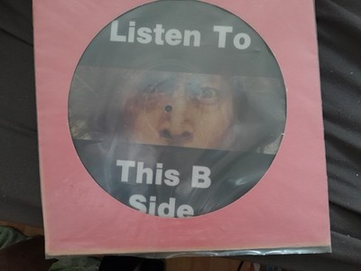 JOHN LENNON LISTEN TO THIS PICTURE RECORD LP  PICTURE LP RAR