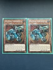 Yu-Gi-Oh Machina Fortress: Platinum Secret Rare 1st Edition Card RA03-EN233 X2