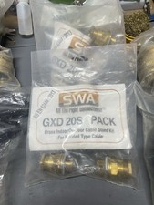 CXT Cable Glands for Sy Braided Cables 20mm x 4 New Old Stock Pack of 2 X2 Pack