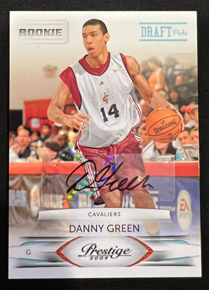 DANNY GREEN 2009-10 Panini Prestige Draft Picks Rookie Card RC AUTO #078/499