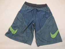 Nike Size M Boys Multicolor Logo Elastic Waist Drawstring Athletic Shorts 957