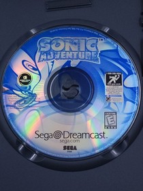 Sonic Adventure Game Disc for the Sega Dreamcast (No Case, No Manual)