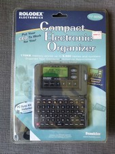 Rolodex Electronics RF-8050 Compact Electronic Organizer 170kb Memory Brand New