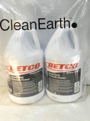 #ad #ad Betco Green Earth Peroxide Cleaner Fresh Mint Scent 128 Oz. 2 Carton 336 $50.00