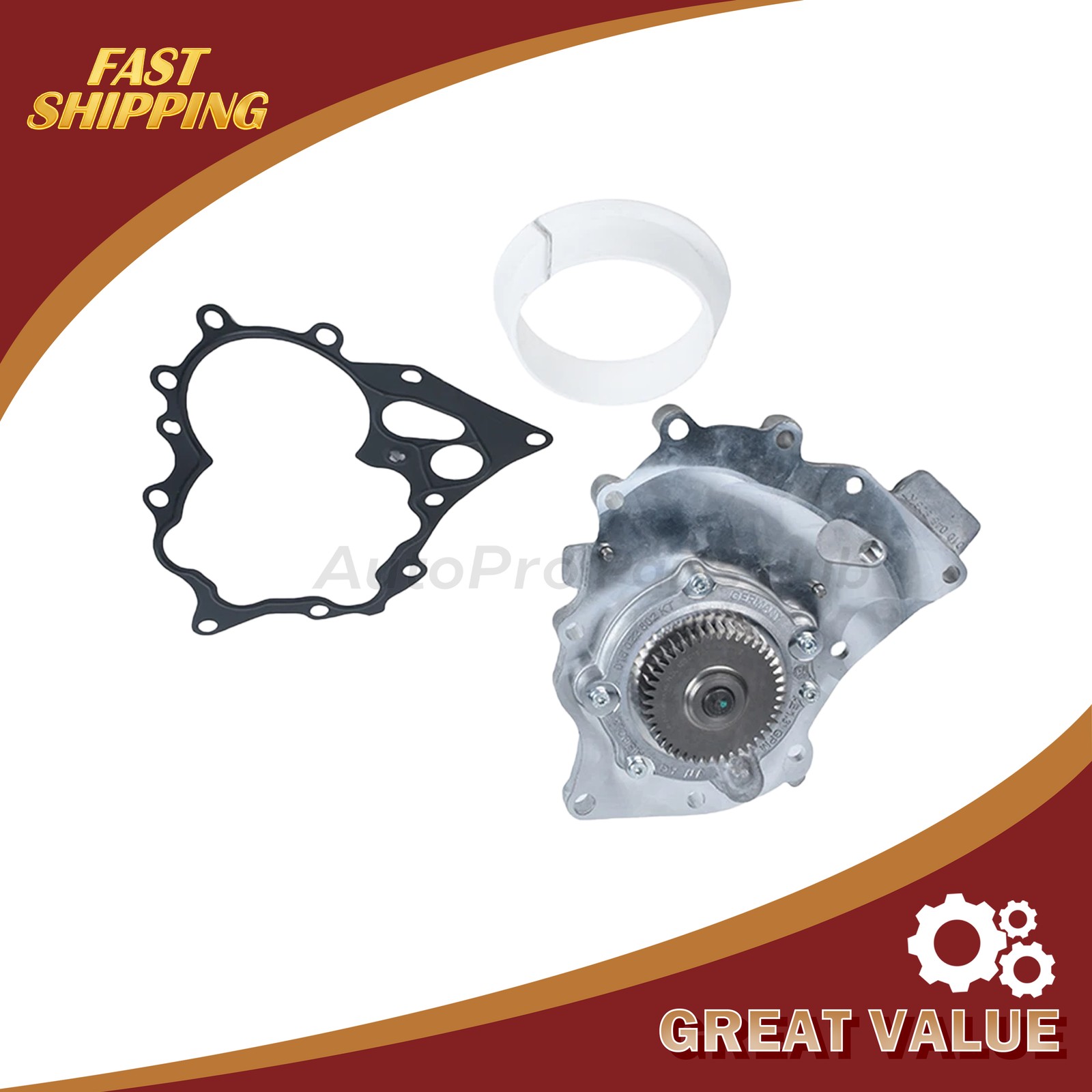 Engine Water Pump For Cayenne Panamera Urus Bentley Audi A8 S8 RS7 RSQ8 4.0T US