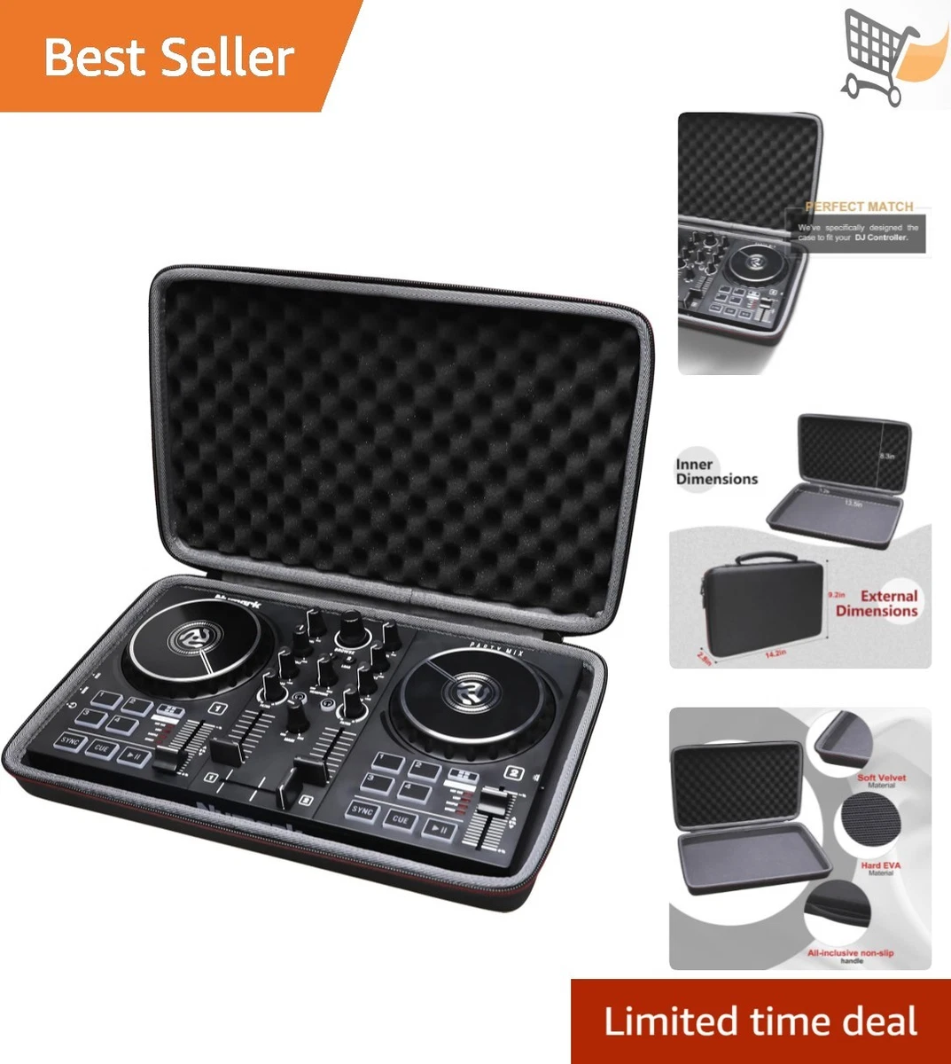 numark dj case products for sale | eBay