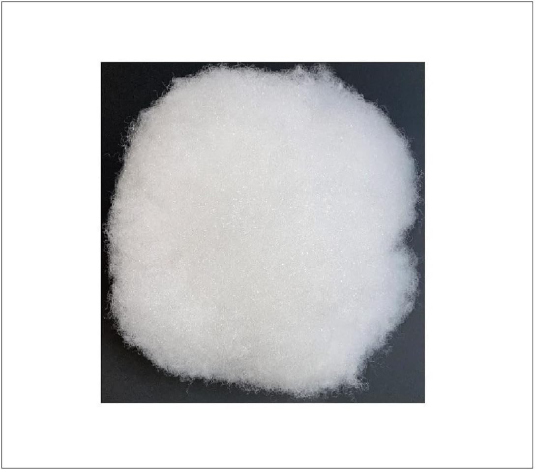 1KG Hollow Fibre Toy Stuffing, High Grade Multipurpose Filling for Knitted Toys,