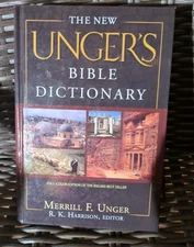 The New Ungers Bible Dictionary Merrill F Unger Hardback