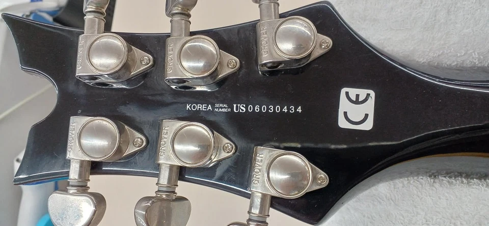 DEAN HARDTAIL 二手 Basswood 身体枫木颈红木指板 带硬壳 — 第 3/4 张图片