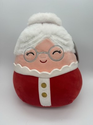 Kellytoy Squishmallows Small 9 inch Christmas Mrs. Claus Nicolette Plush Stuffed