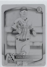 2025 Bowman Chrome Prospects Printing Plate Black 1/1 Druw Jones #BCP-138 1s4s