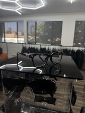 Chrome Hearts  Sunglasses Black Plastic Frame...