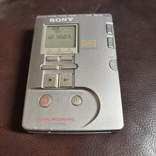 Sony DAT Walkman TCD-D100 Digital Tape Recorder Player MAde In Japan 524414
