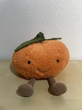 Jellycat LARGE Amuseables Clementine Plush Orange 5" x 8" Amuseable