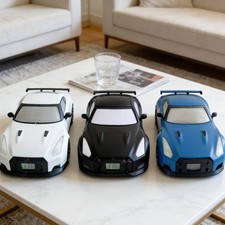 Car Alarm Clock Nightstand Vehicle Toy with Clear Digital Display Sturdy Model