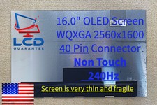 Lenovo Legion Pro 7 16IAX10H 83F500GQUS 16" WQXGA 240Hz Non Touch OLED Screen