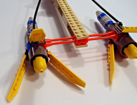 Lego Star Wars 7131 -Anakin's Podracer, Used, minifigs, Manual, No Box, Free S/H