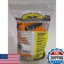 Zip-Ez HVAC Duct Insulation Fasteners (250 Pack) Mechanical Disc Made in USA