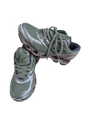 MIZUNO WAVE PROPHECY LS D1GA2511 02 Grün Silber Lifestyle