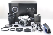 Olympus OM-D E-M10 Mark III Mirrorless Camera 14-42mm 40-150mm JAPAN MINT w/ Box