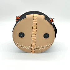 Loungefly Trick R Treat Sam Face Halloween Crossbody Bag Purse NEW