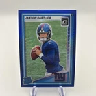 2025 Panini Donruss Optic - Rated Rookie Jaxson Dart #273 Blue Hyper Prizm (RC)