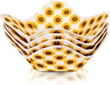 Patelai Microwave Bowl Cozy Holders Set of 4, Microwave Safe Hot Bowl Potholders