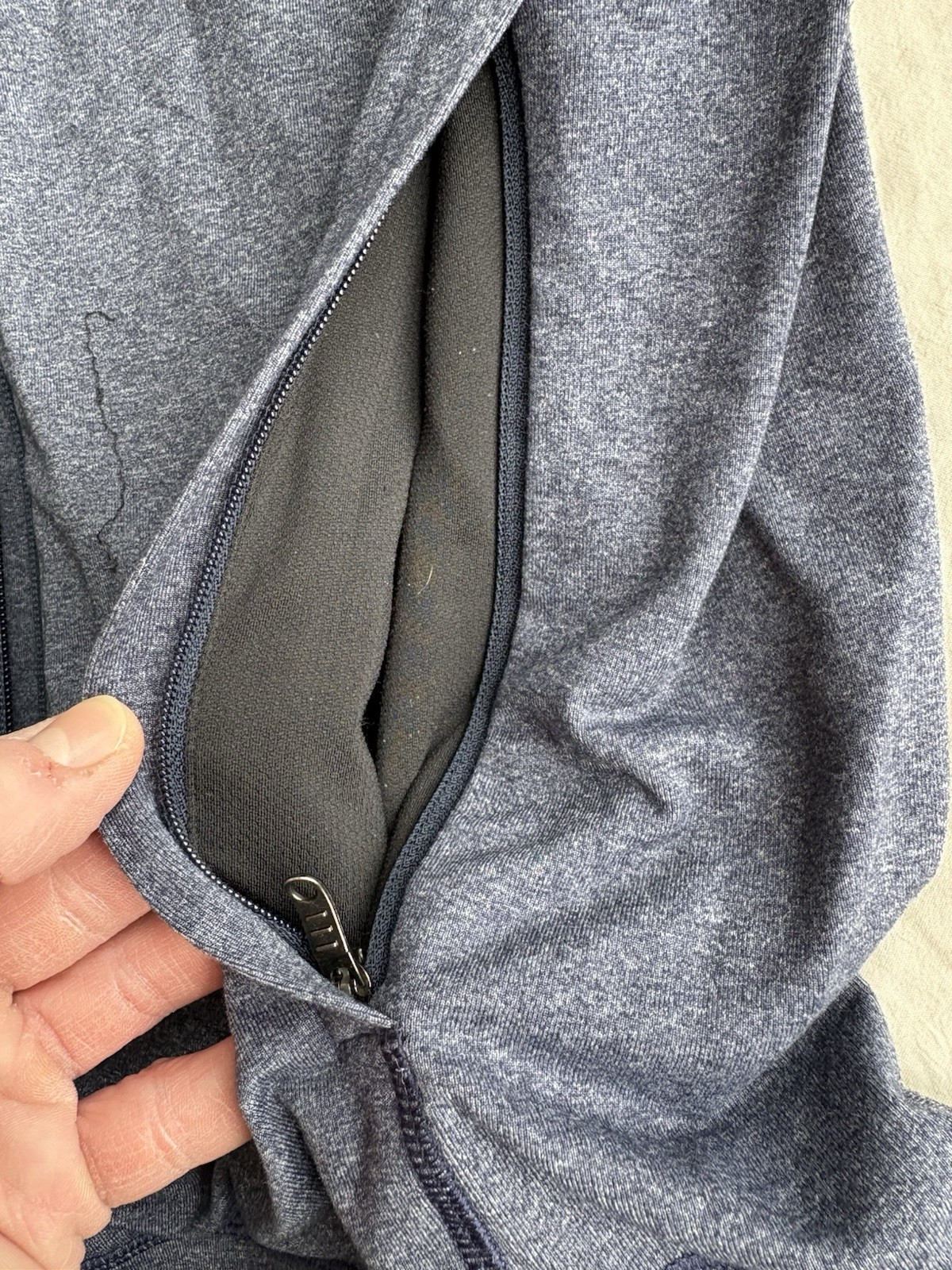 Lululemon Post Session Full Zip Jacket Large Heat… - image 8