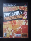 Tony Hawk's Underground 2 (Sony PlayStation 2, 2004) ****TESTED****